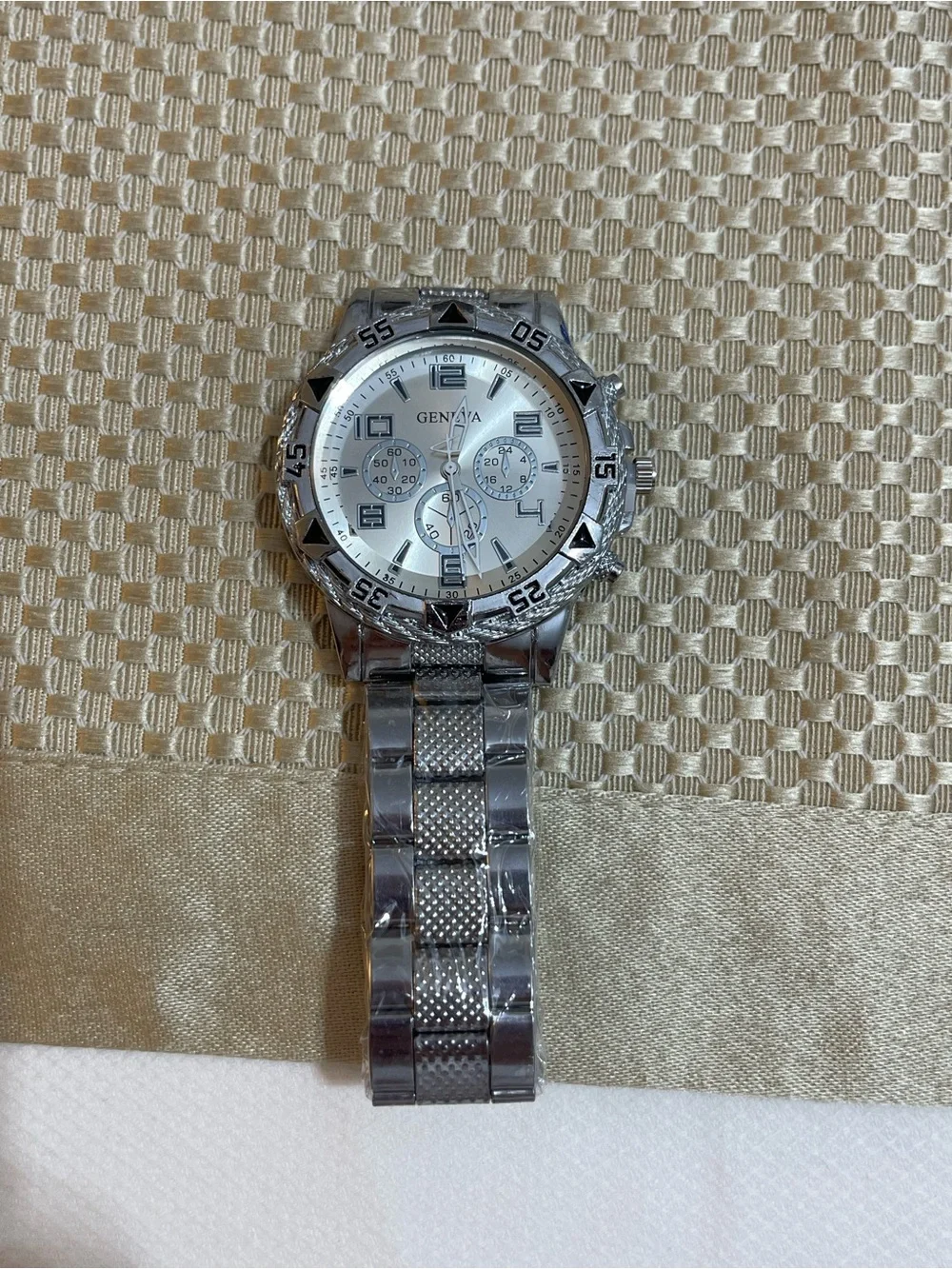 Geneva silver tone